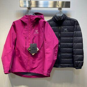 Arc'teryx Pink and Black Ski Shell and Jacket Large New